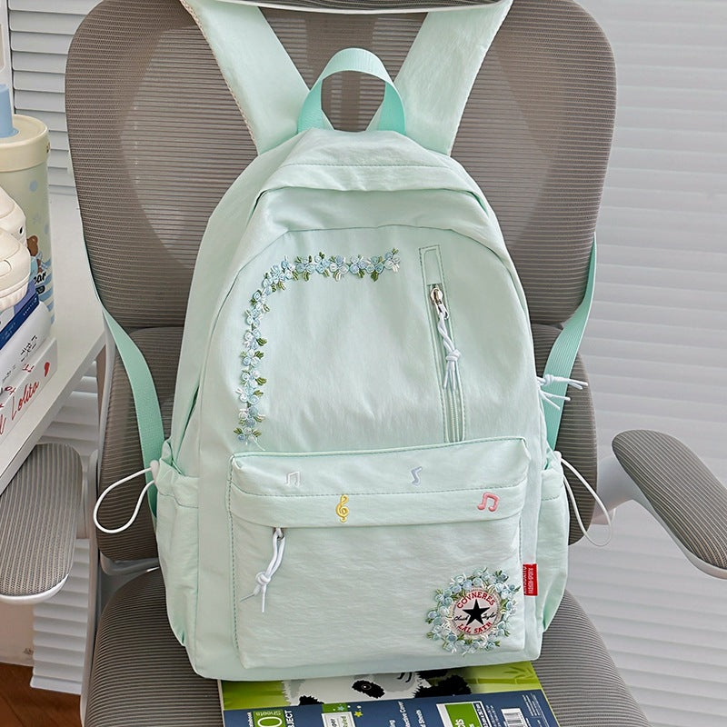 Blumenbestickter Rucksack Karnz 1791205140