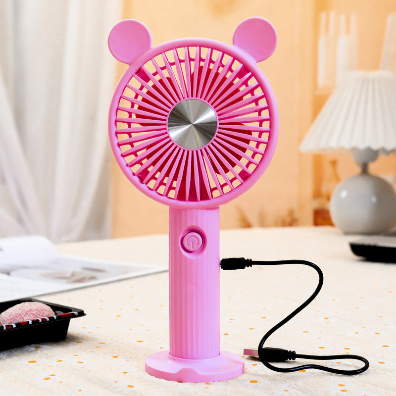 Damen Tragbarer Miniventilator mit süßem Design Karnz