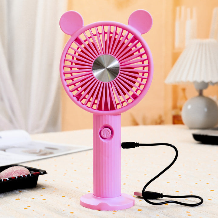 Damen Tragbarer Miniventilator mit süßem Design Karnz