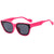 Damen trendige Cat-Eye Sonnenbrille im auffälligen Design Karnz