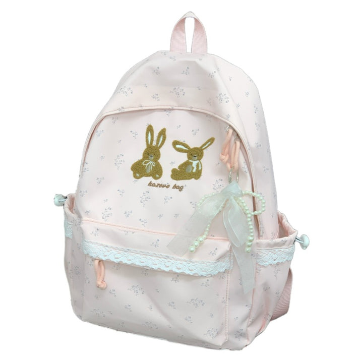Cute Bunny-Themed Casual Backpack Karnz