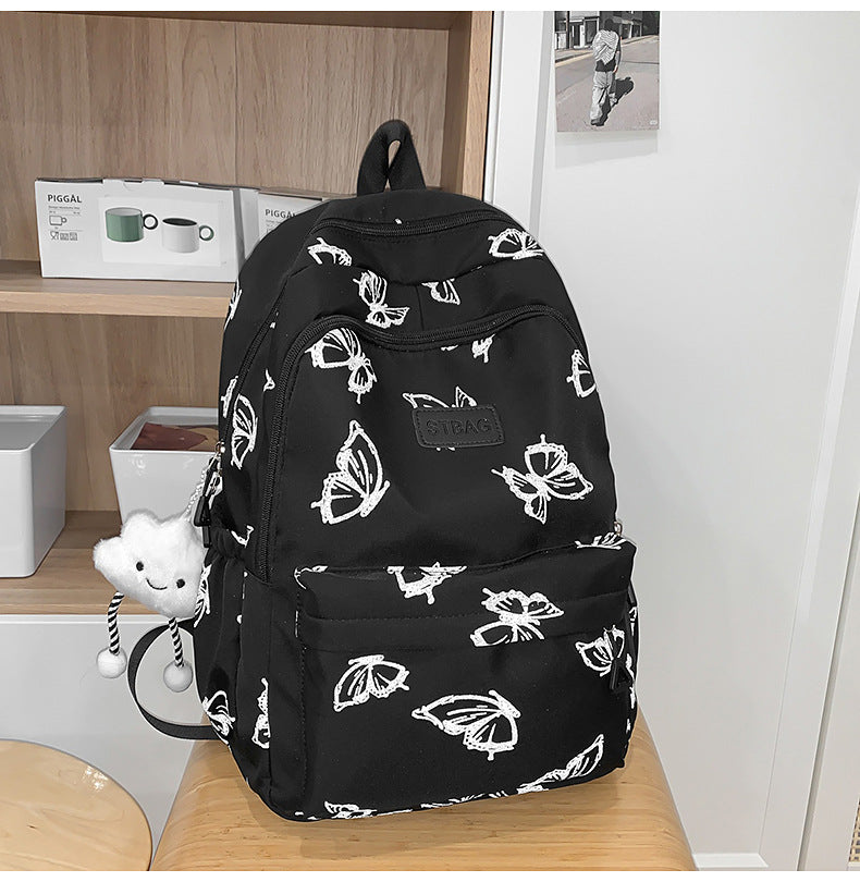 Schmetterlingsdruck Freizeit Rucksack