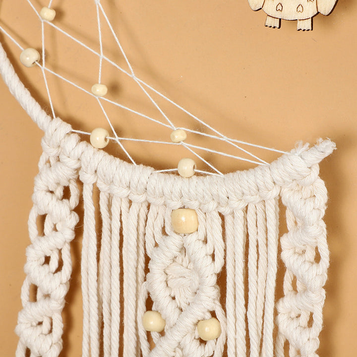 Macrame Wandbehang Karnz