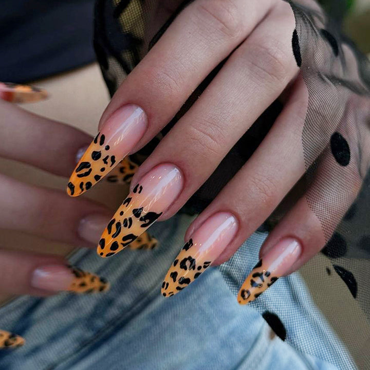 Trendy Stiletto Press-On Nägel Karnz