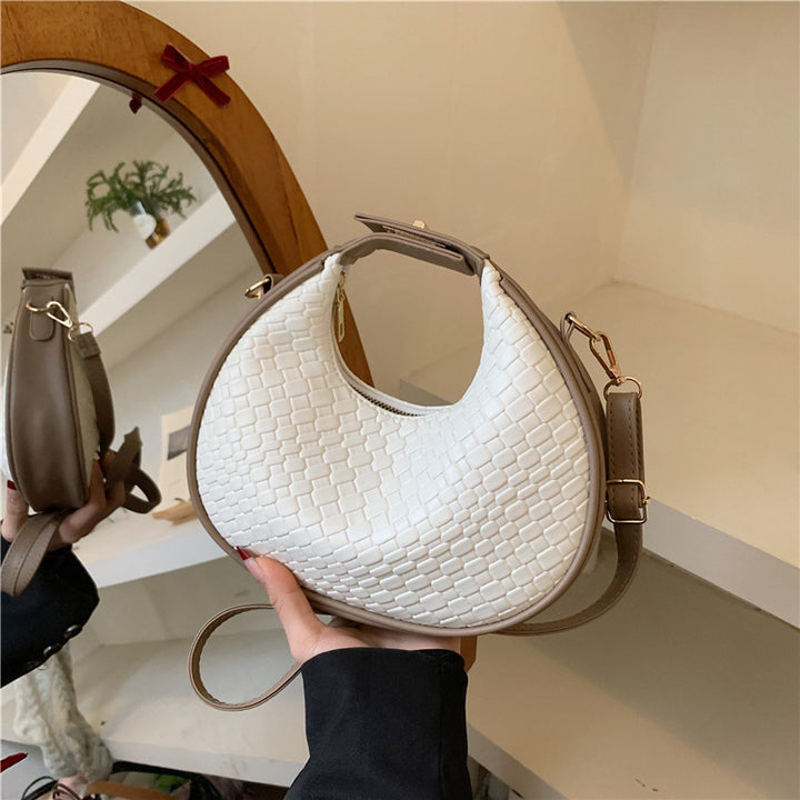Texturierte Gewebte Crossbody Tasche Karnz