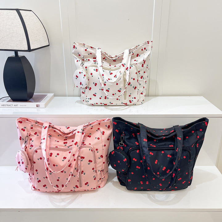 Funktionale Floral Print Tote Bag Karnz