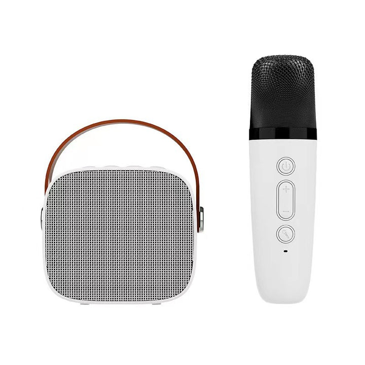Tragbarer Bluetooth-Lautsprecher und Mikrofon Karnz