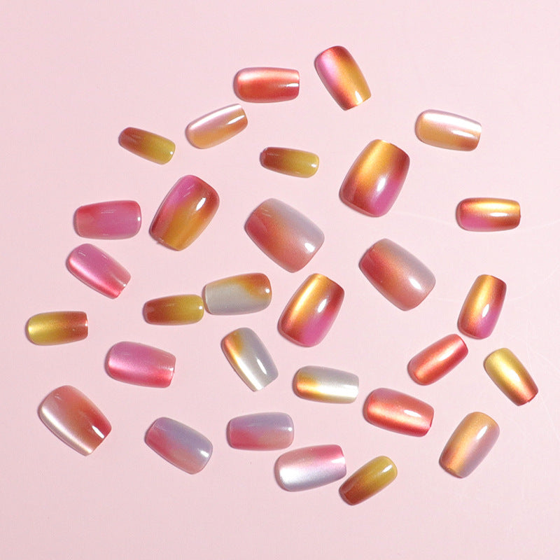 Gradient Ombre Press-On Nagelkollektion Karnz