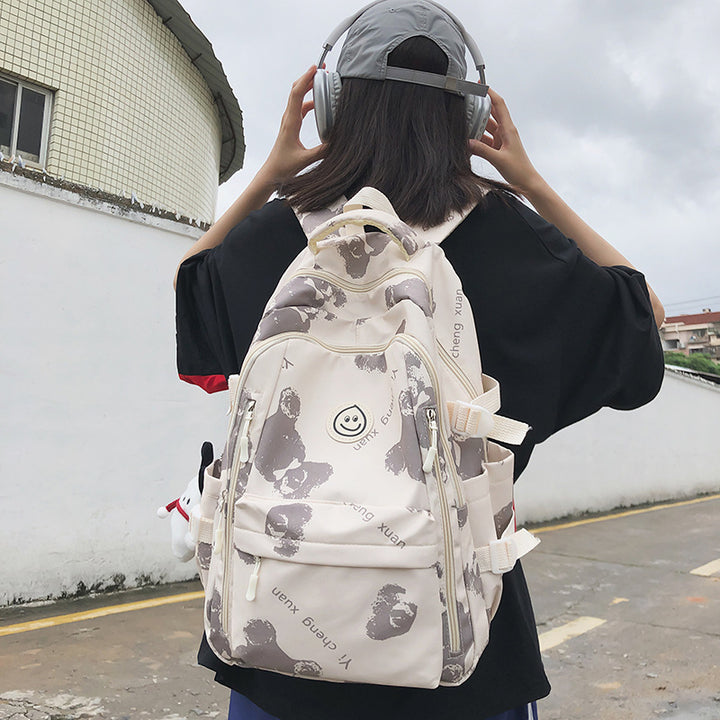Verspielt Gemusterter Rucksack Karnz