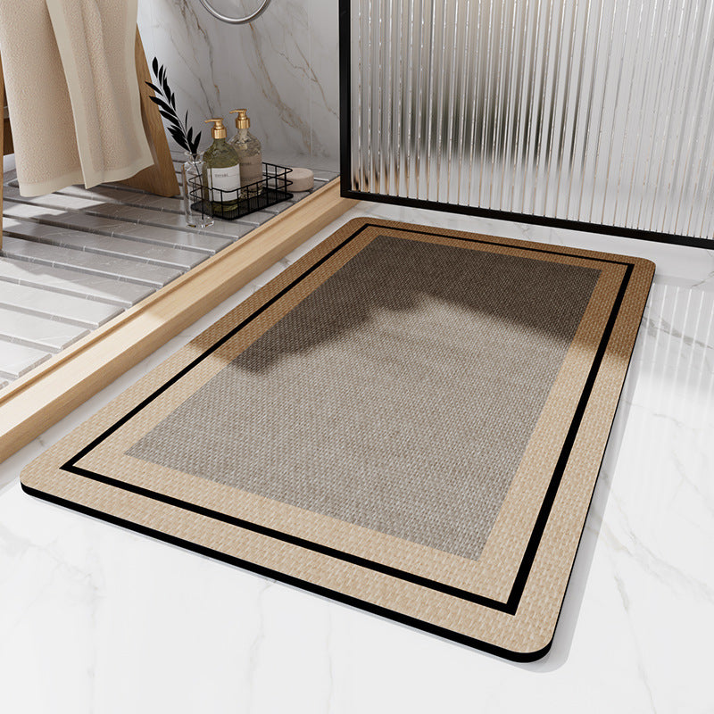 Stylische rutschfeste Badematte