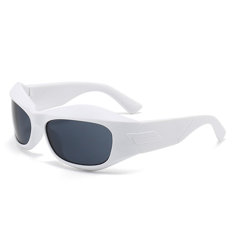 Damen sportliche Sonnenbrille mit ergonomischem Design und UV-Schutz Karnz