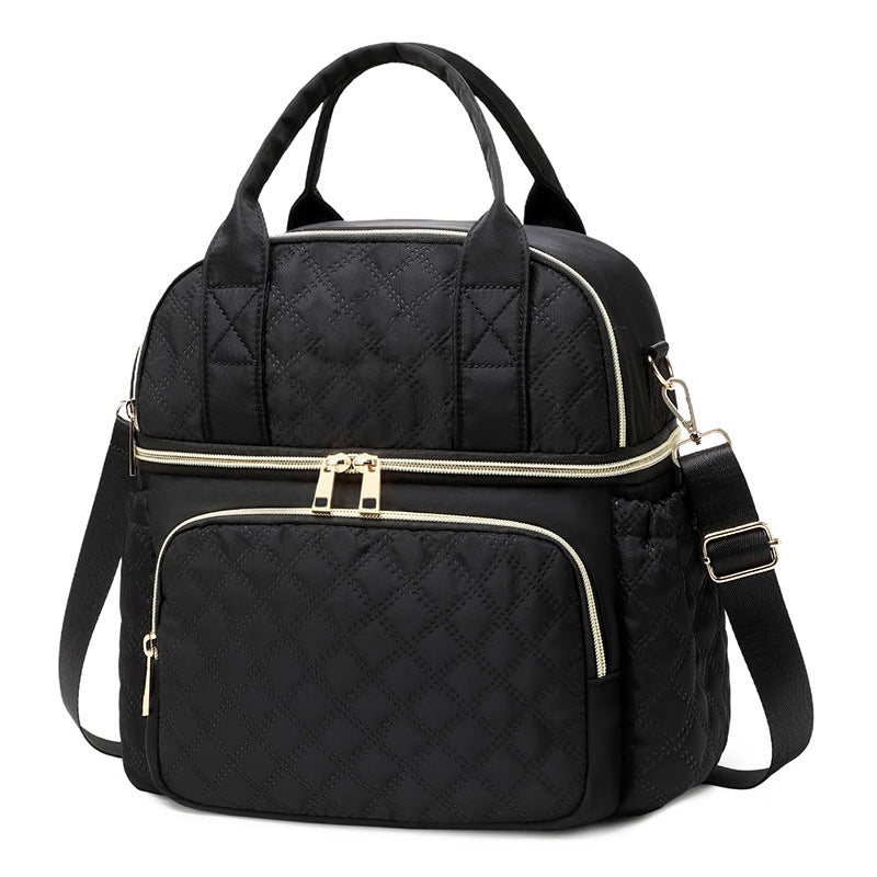 Elegante und Geräumige Quilted Umhängetasche Karnz