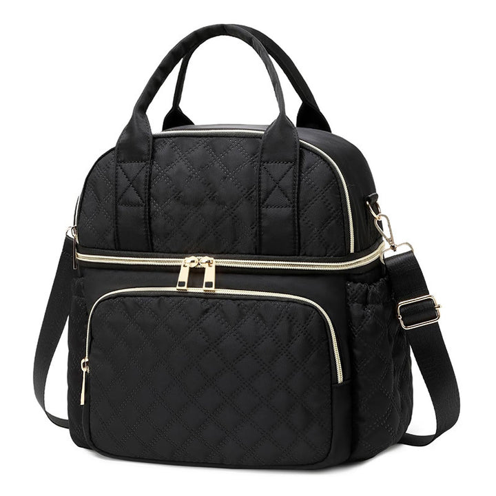 Elegante und Geräumige Quilted Umhängetasche Karnz