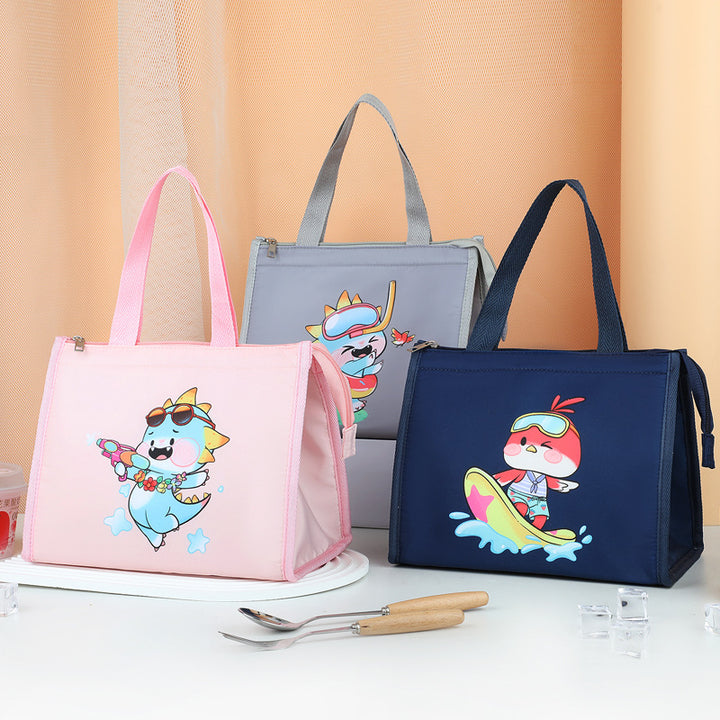 Süße Cartoon-isolierte Lunch Tasche