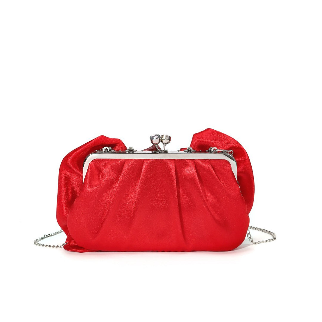 Florale Satin Clutch