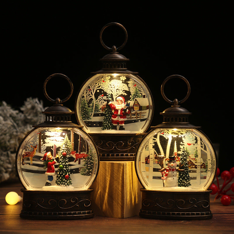 Schneekugel-Lampe Karnz