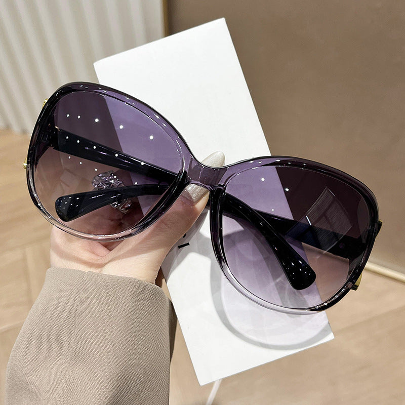 Damen glamouröse oversized Sonnenbrille Karnz