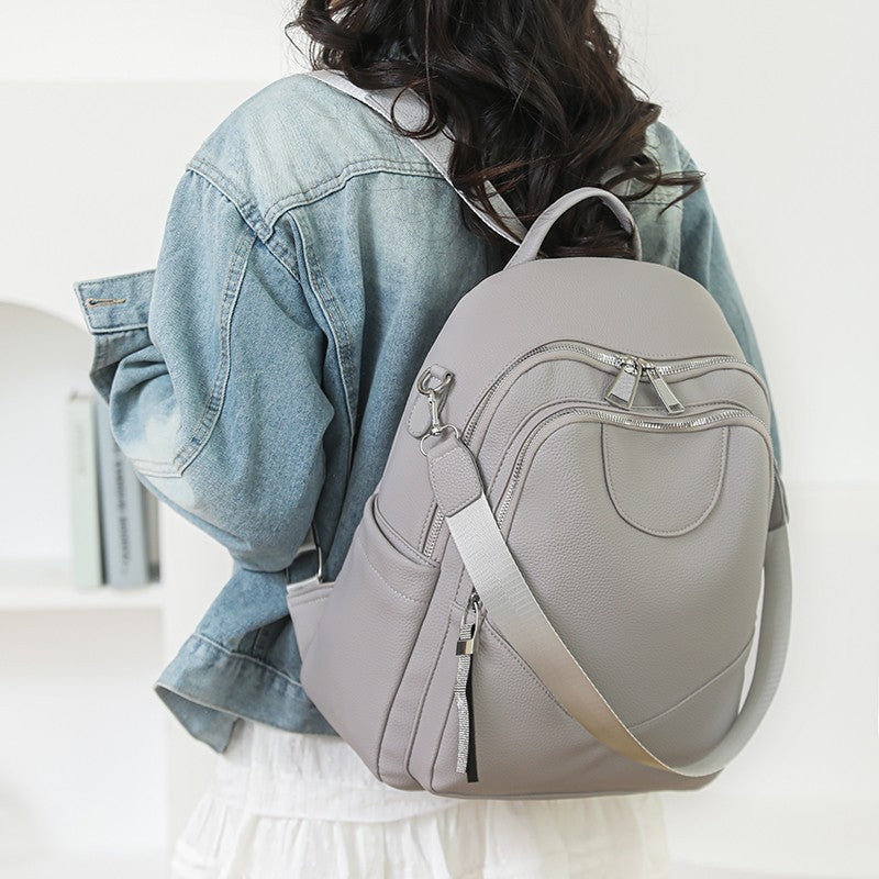 Premium Leder Multi-Funktions-Rucksack Karnz