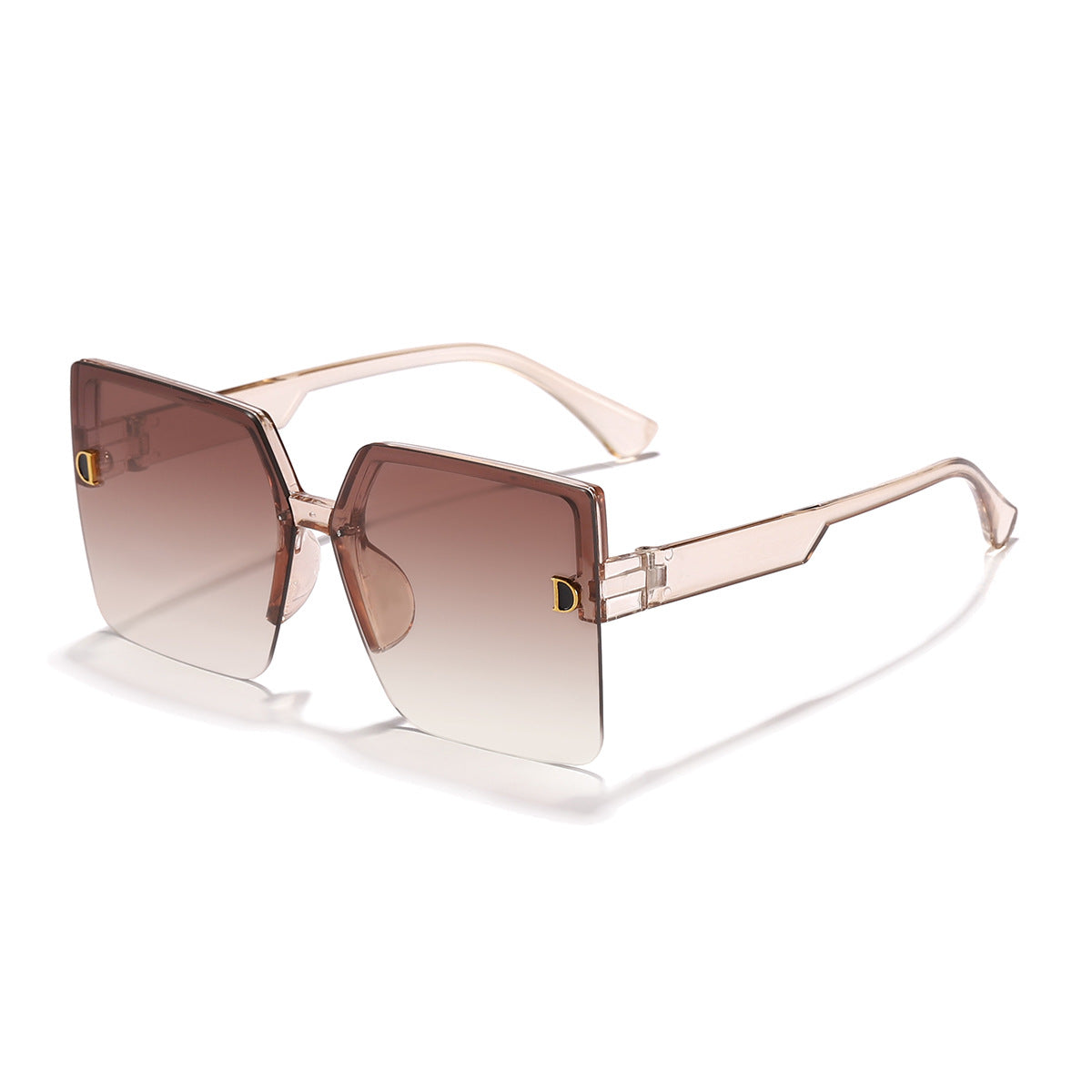 Damen quadratische Sonnenbrille mit elegantem Verlauf Karnz