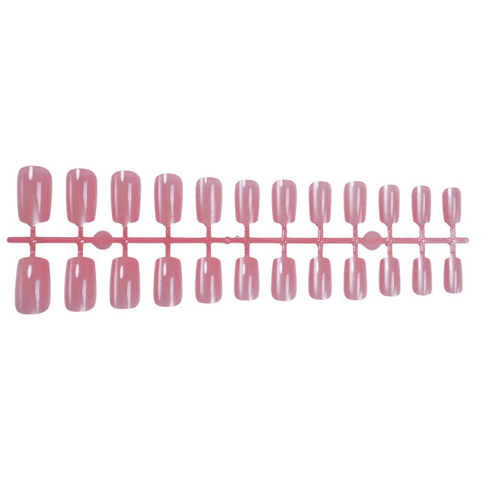 Glänzendes Gel Press-On Nagelset Karnz