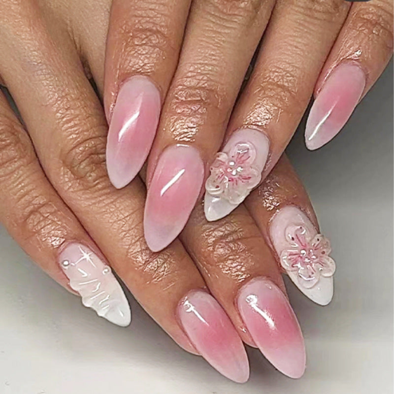 Elegante Stiletto Press-On Nagel Set Karnz