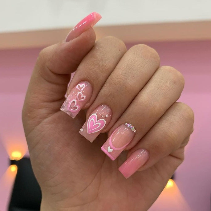 Dekorative Gel-Nagelkunstverlängerungen Karnz