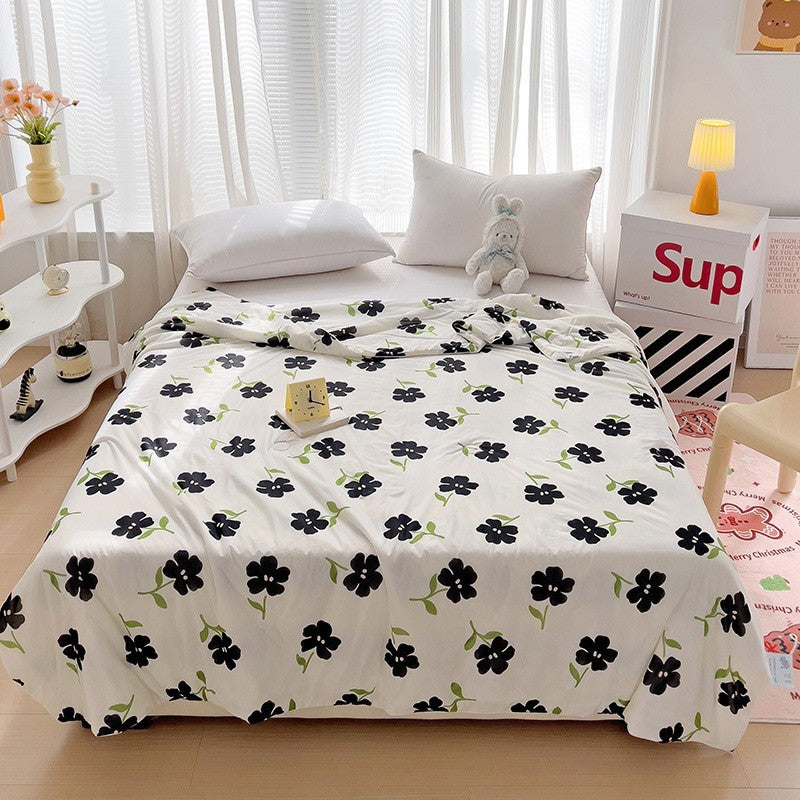 Damen Blumenmuster Tagesdecke Karnz