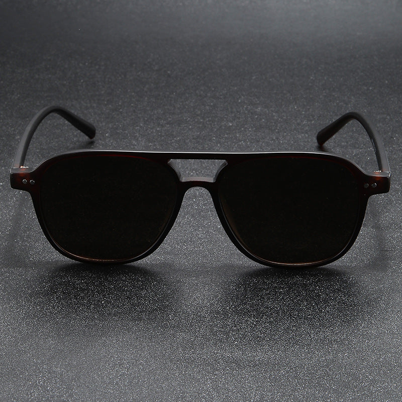Damen Designer-Sonnenbrille mit modischem Schildpatt-Rahmen und UV-Schutz Karnz