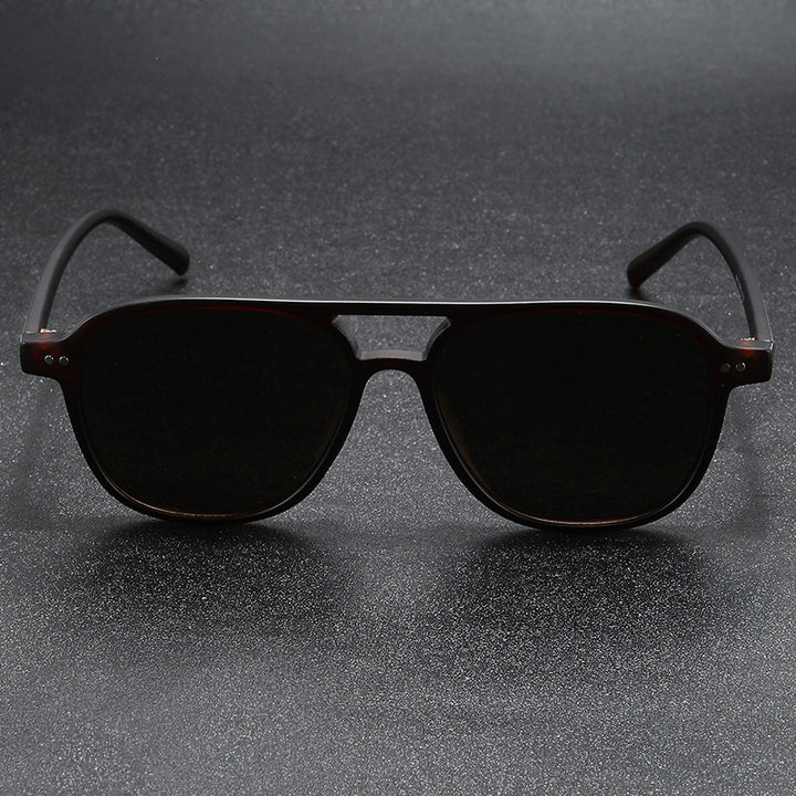 Damen Designer-Sonnenbrille mit modischem Schildpatt-Rahmen und UV-Schutz Karnz