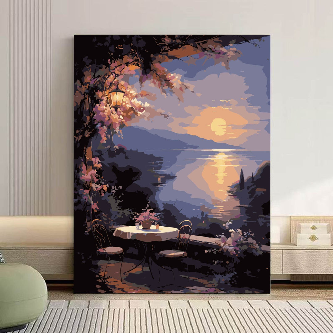 Scenic von Natur inspirierte Leinwandkunst Karnz