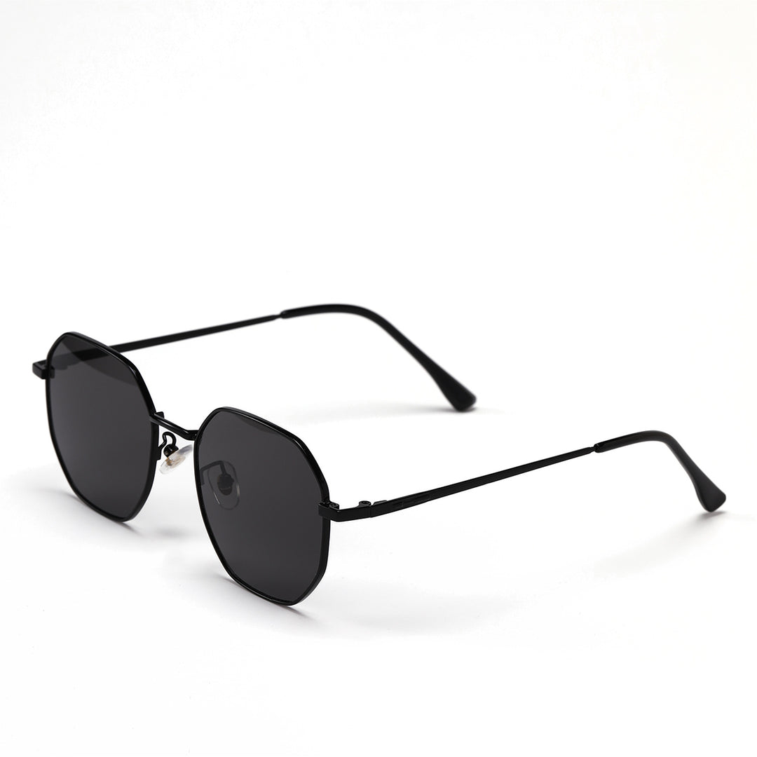Damen modische Sonnenbrille mit ovalem Rahmen und polarisierten Gläsern Karnz