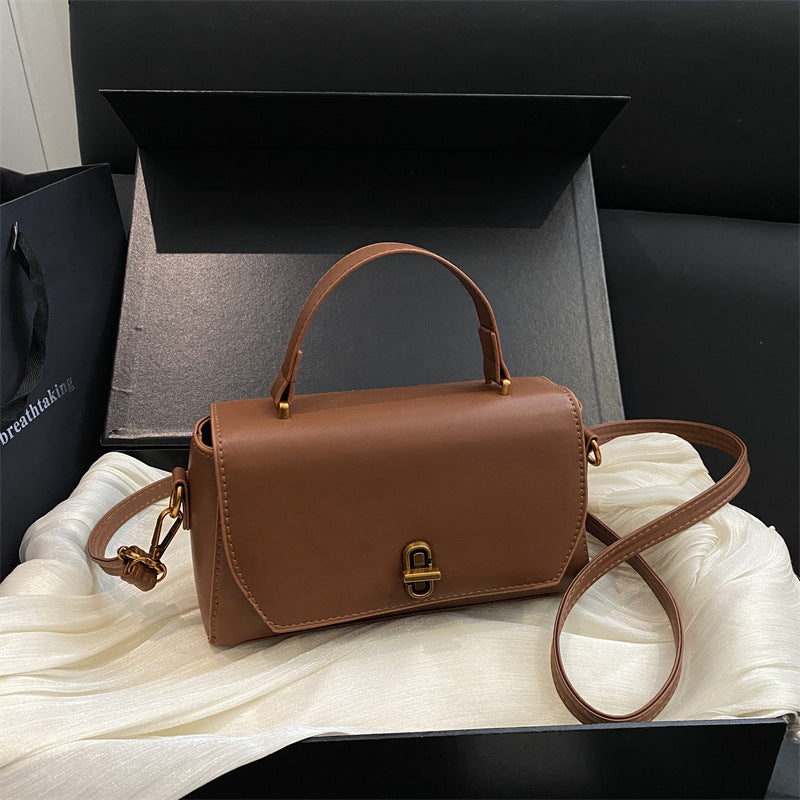 Elegante handgefertigte Leder-Umhängetasche