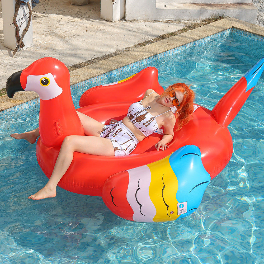 Damen Aufblasbare Flamingo-Schwimminsel Karnz
