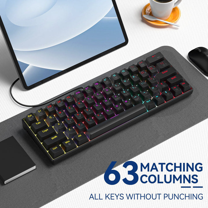 Mechanische Gaming-Tastatur Karnz