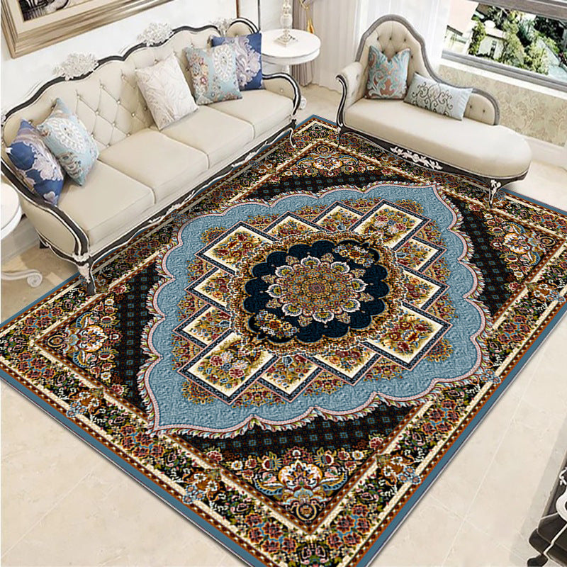 Vintage-inspirierter floraler Teppich