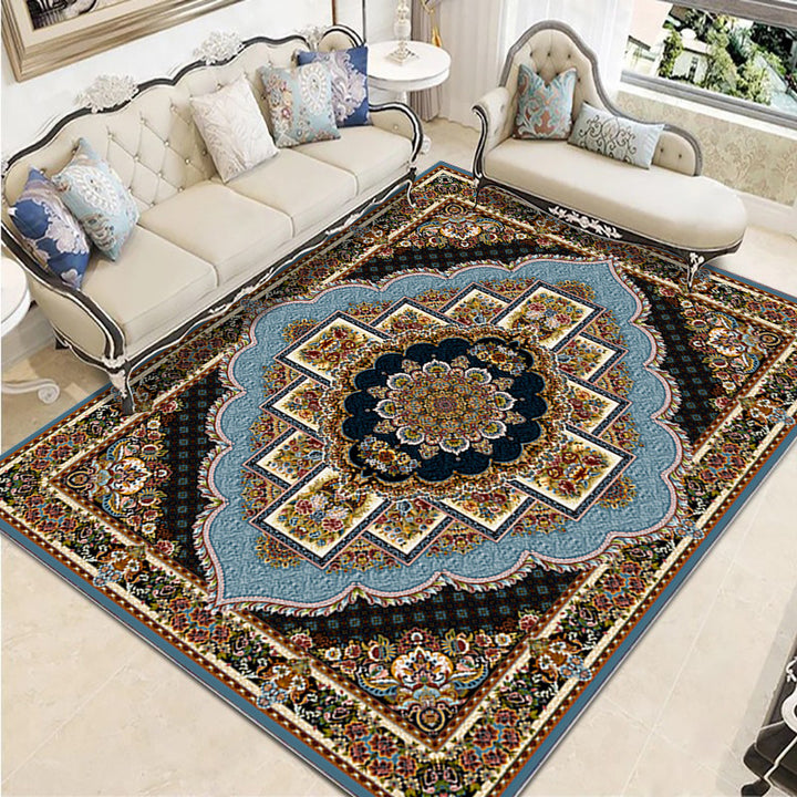Vintage-inspirierter floraler Teppich