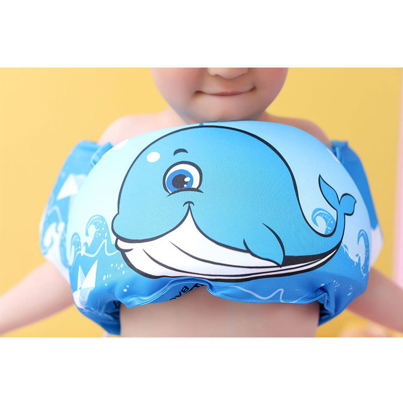 Damen Aufblasbare Schwimmhilfe mit farbigem Flamingo-Design Karnz