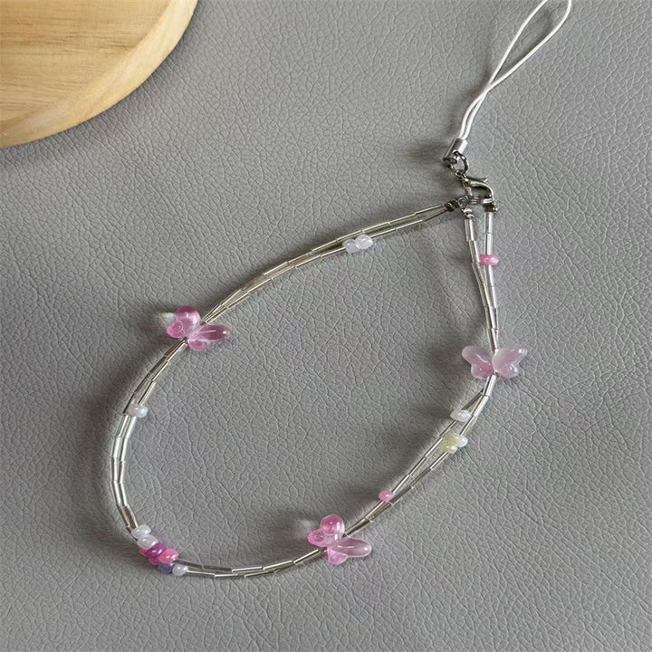 Dekorativer Schmetterlings Charm Brillenband Karnz