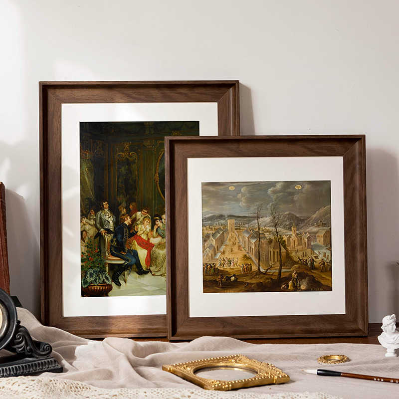 Vintage-inspirierte dekorative Kunstdruckrahmen