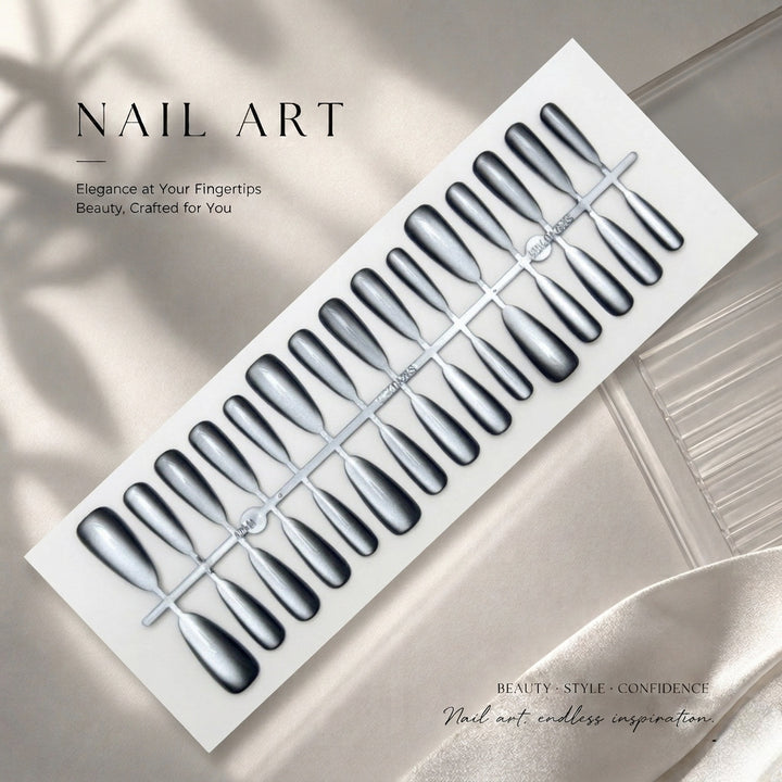 Elegantes Nagelkunst Press-On Set