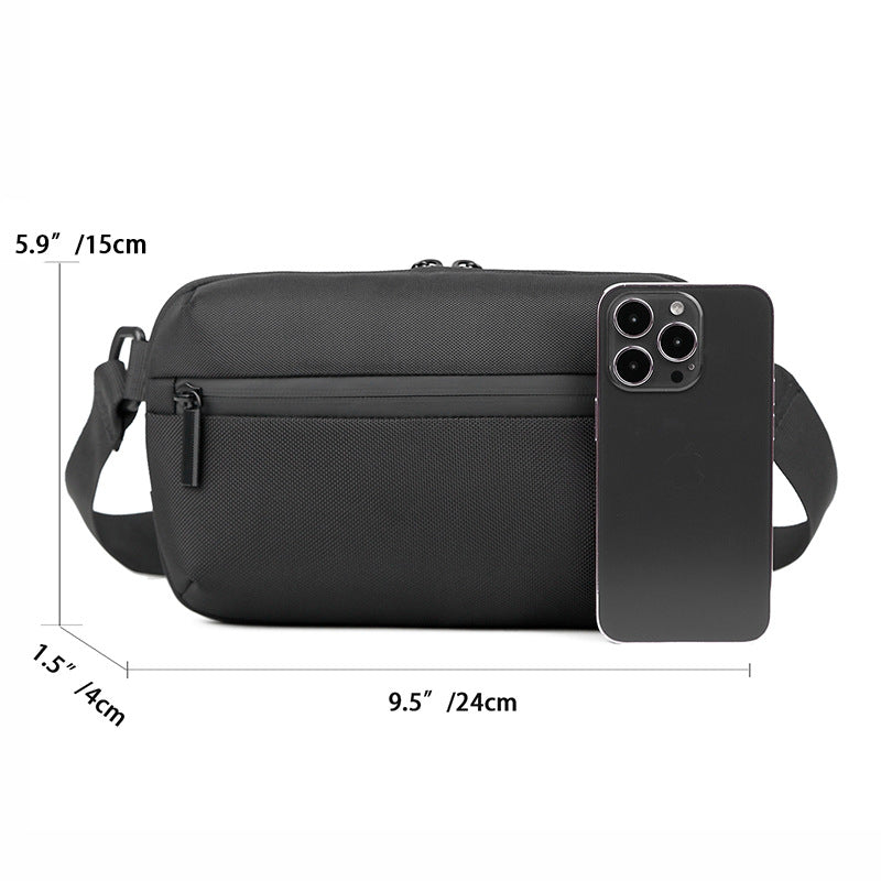 Kompakte elegante Messenger Sling Tasche Karnz