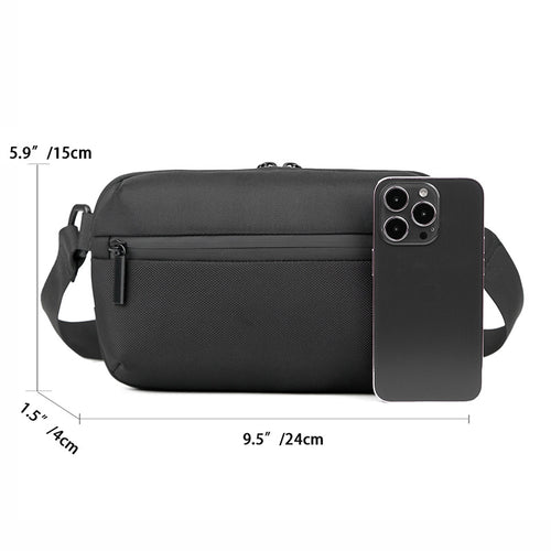 Kompakte elegante Messenger Sling Tasche Karnz