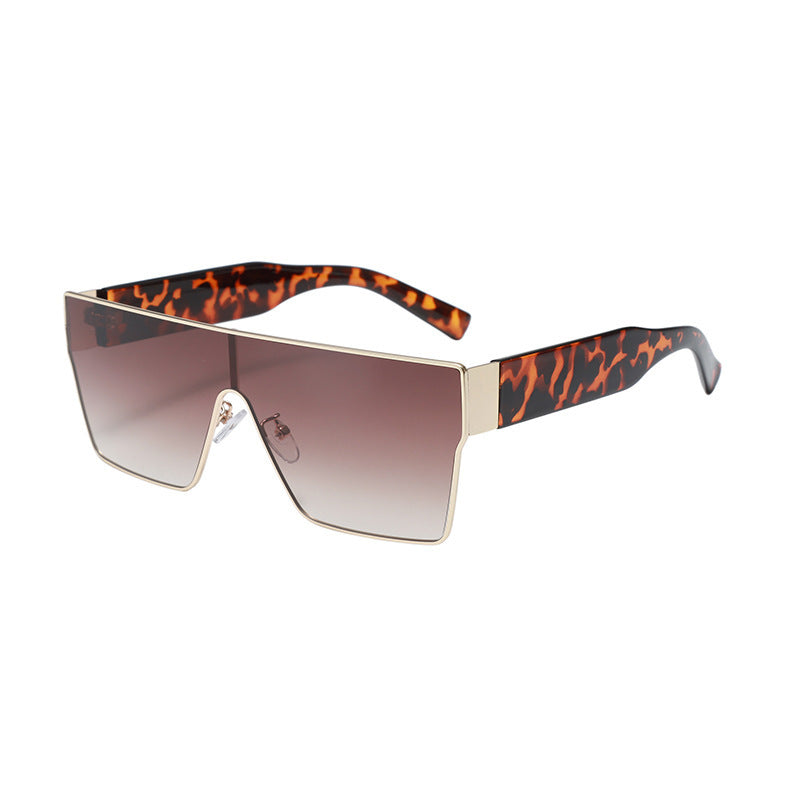 Damen Modische visierartige Sonnenbrille mit innovativem Rahmen Karnz