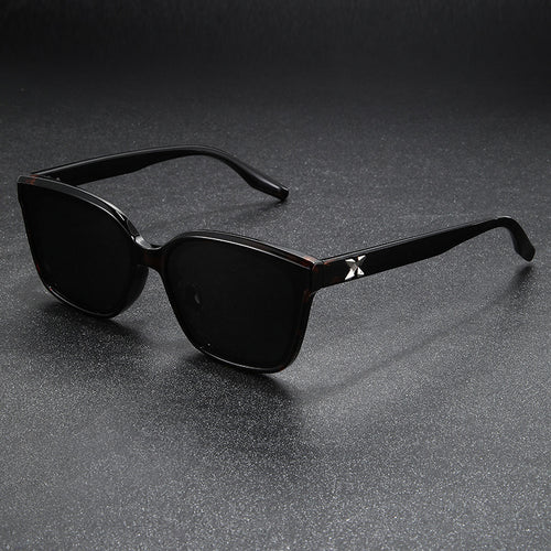 Damen modische Sonnenbrille im quadratischen Design mit hochwertigem UV-Schutz Karnz