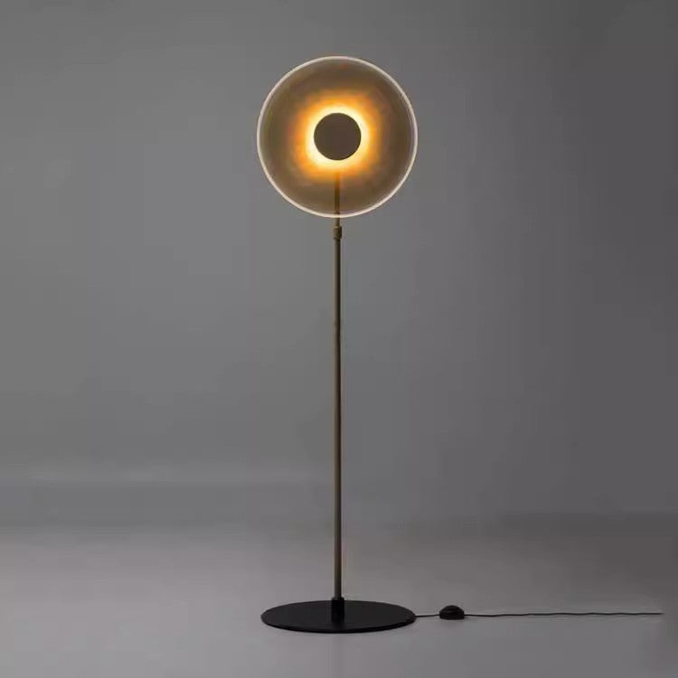 Moderne Rund Steh-Lampe