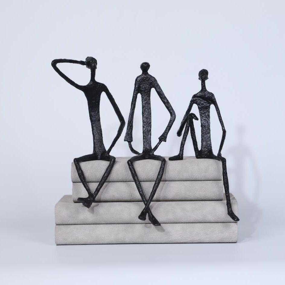 Abstrakte figurative Tischdekoration