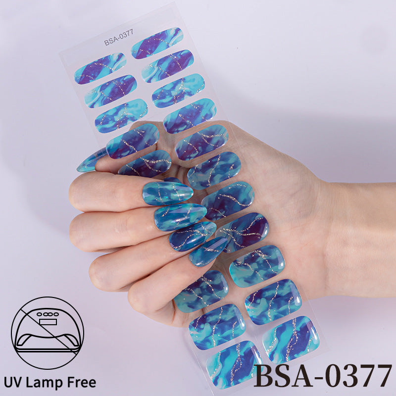 Funkelnde Geschenke-Themen Nagelkunst-Wickel