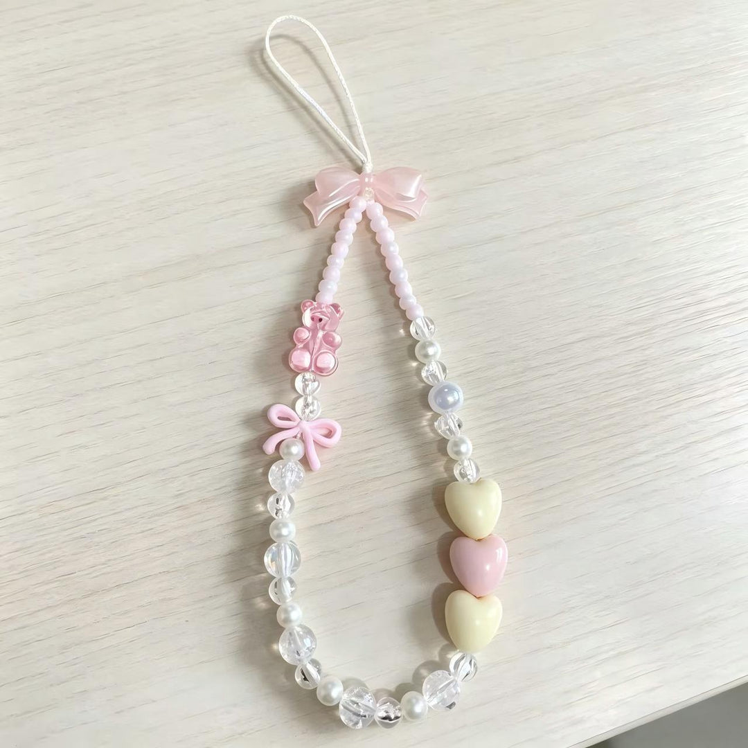 Perlen Charm Handyband Karnz