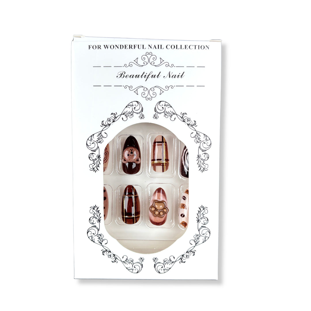 Premium Themen Press-On Nagelkunst Set