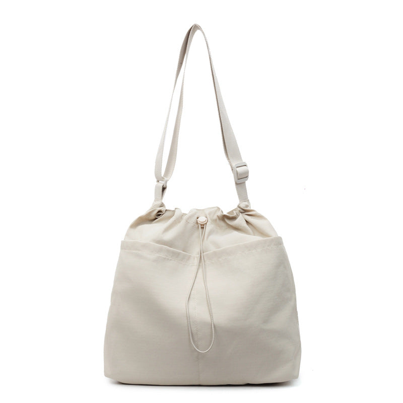 Verstellbare Kordelzug-Schultertasche Karnz